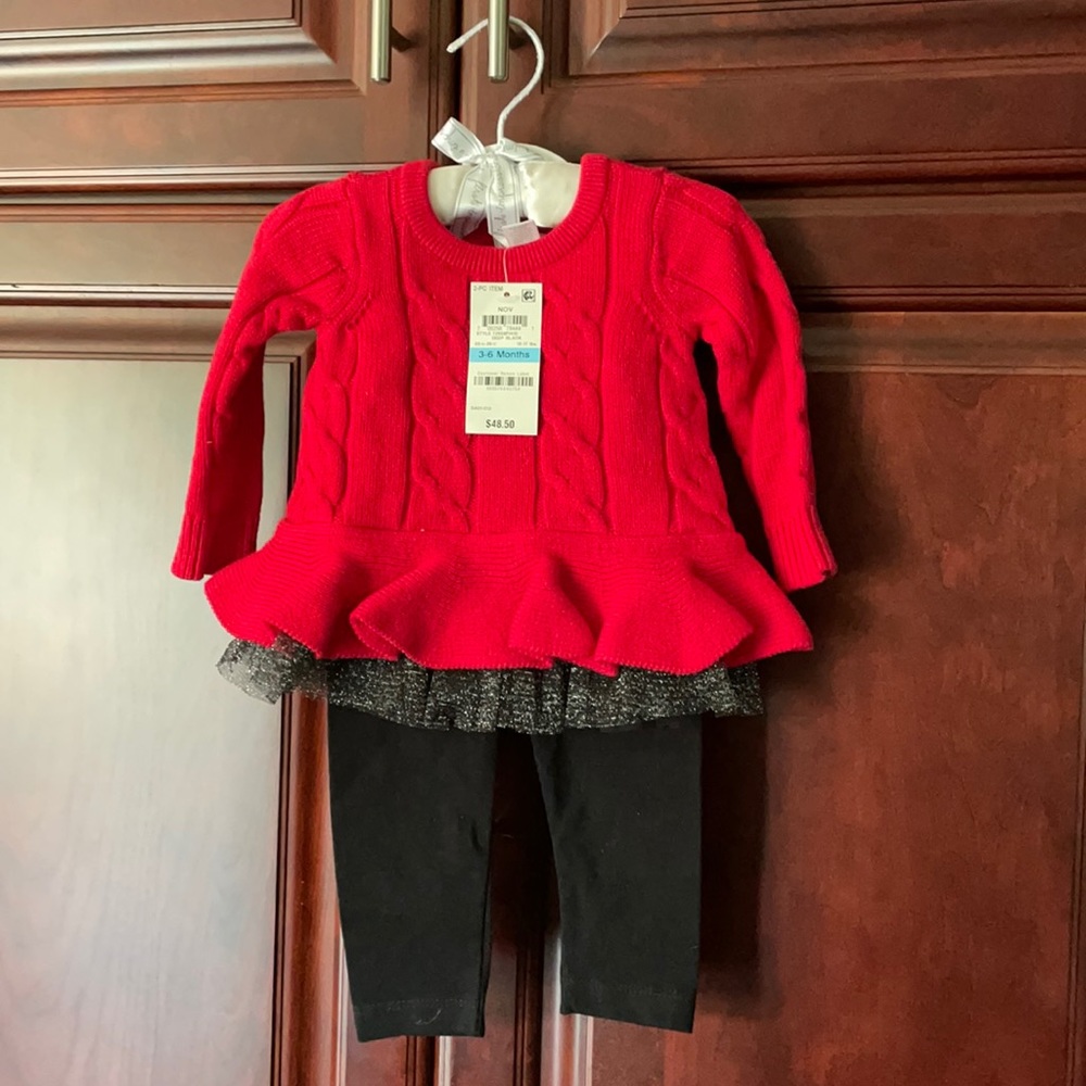 NWT First Impressions 2 piece outfit.